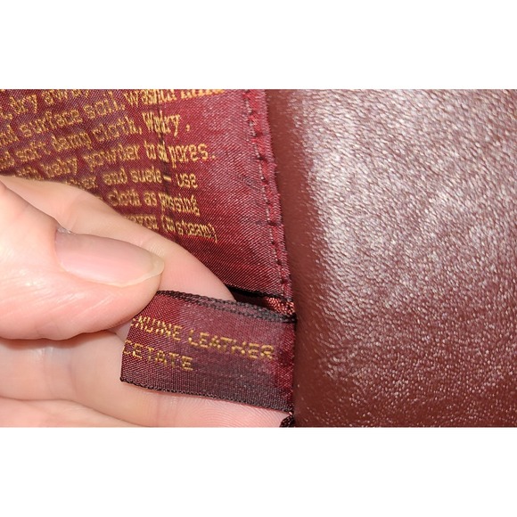 Etienne Aigner Brown Leather Jacket - Picture 11 of 16